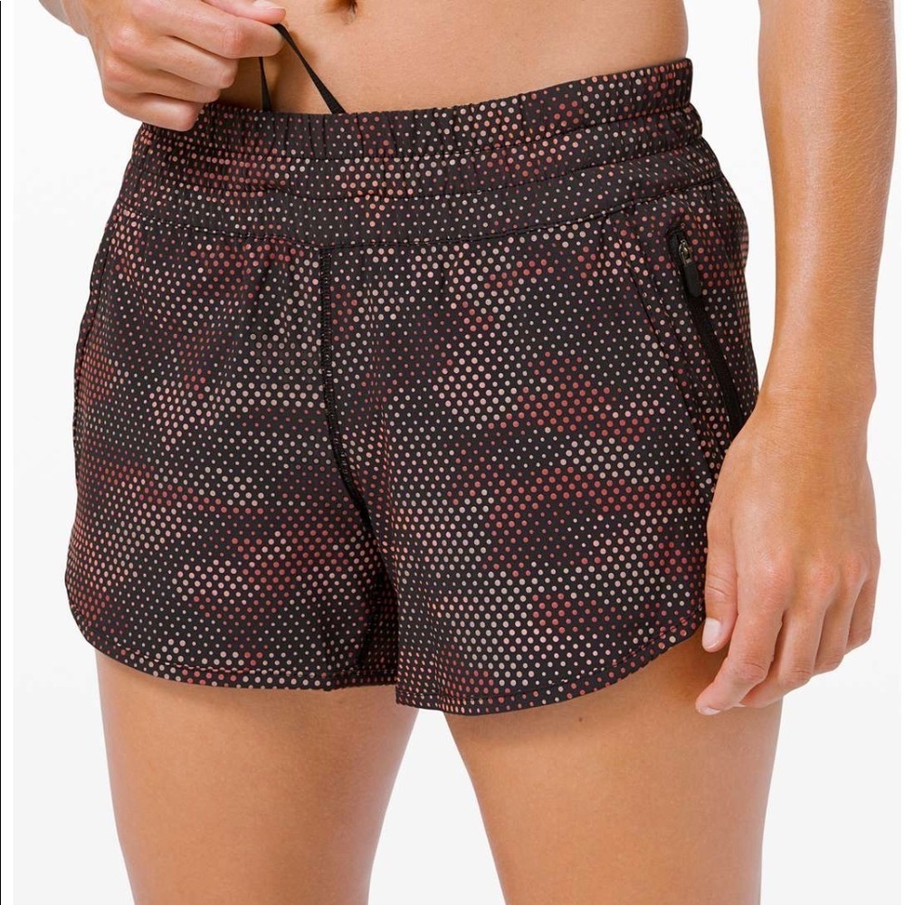 Lululemon Tracker Short V Reflective *SeaWheeze in High Tempo Camo Orange - Picture 3 of 7